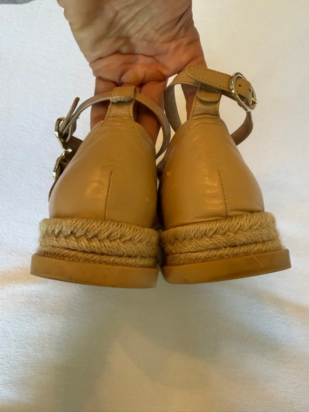 CHANEL Beige Strappy Espadrille Fisherman Sandals - Picture 8 of 14